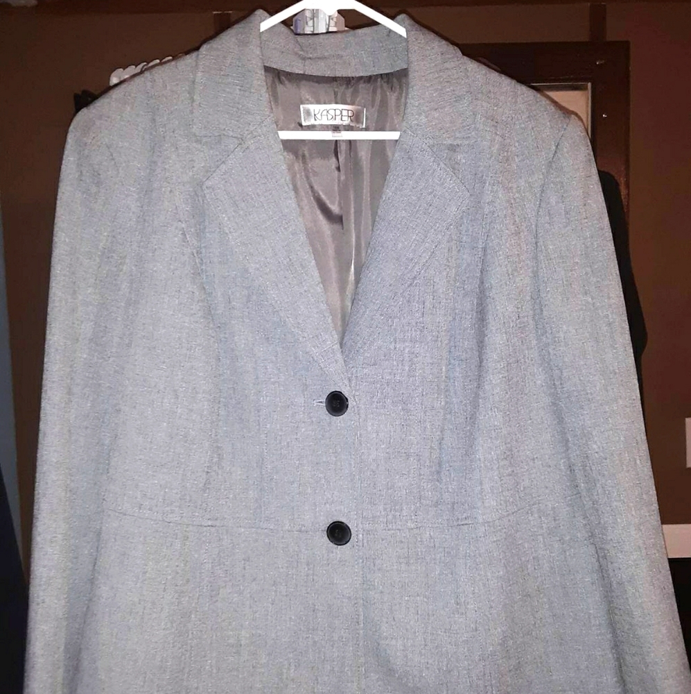 Kasper Women's 16W 2 Button Jacket